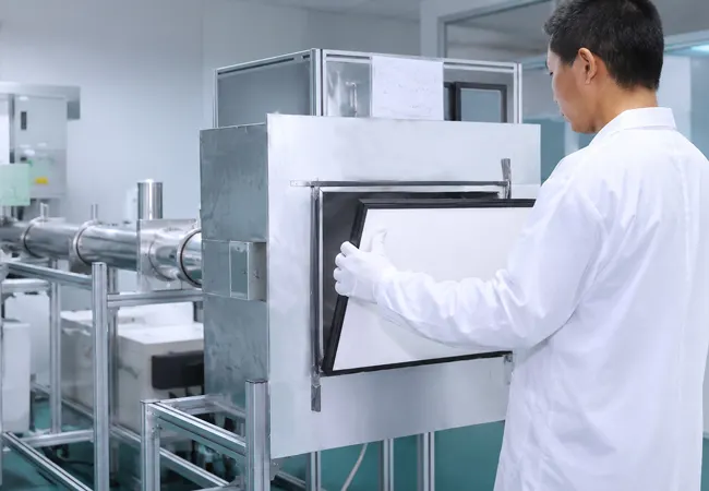 Air Filter Performance Testing R&D team