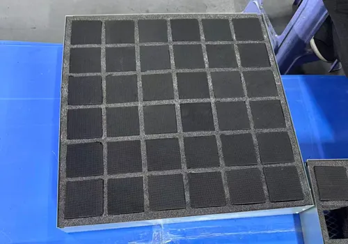 honeycomb carbon filter