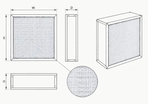 Air Filter Element Structural Diagram
