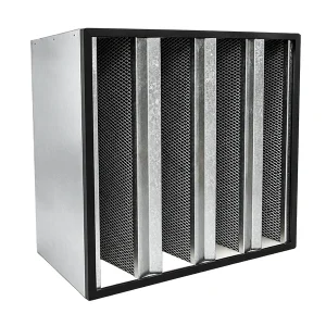 Activated Carbon V-Bank Air Filter