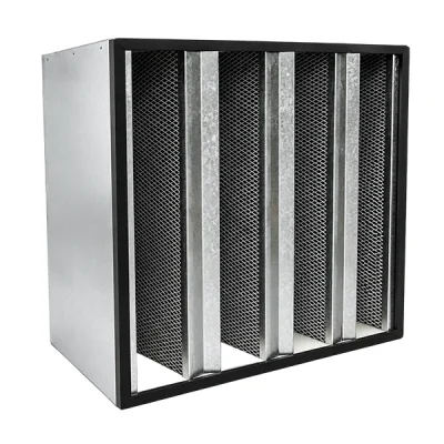 Activated Carbon V-Bank Air Filter
