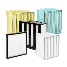 medium air filter for HVAC air filtration